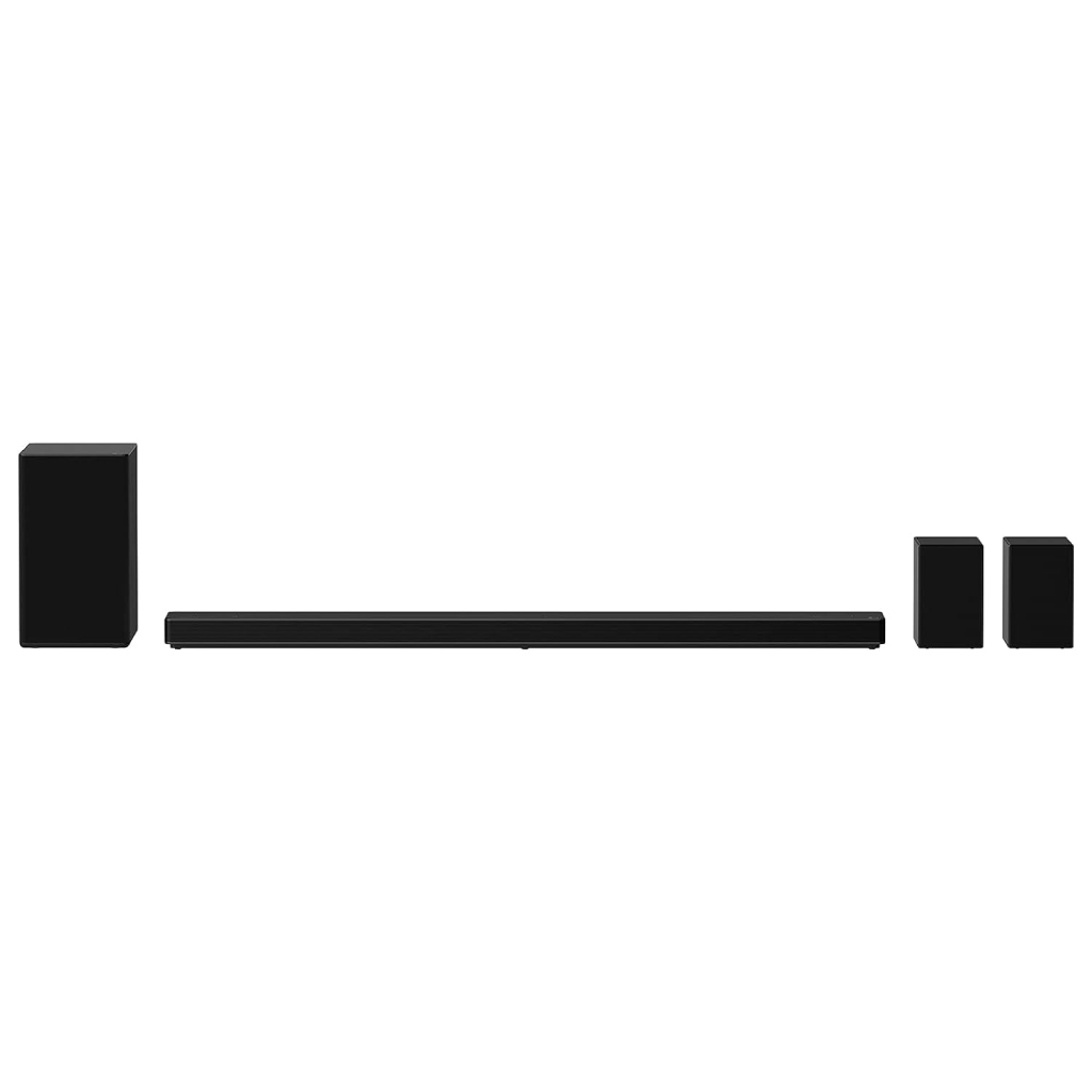 LG Sound Bar SP11RA with Meridian, 7.1.4 Channel, 770W Power Output, Dolby Atmos, DTS: X, Alexa & Google (Black)
LG Sound Bar SP11RA with Meridian, 7.1.4 Channel, 770W Power Output, Dolby Atmos, DTS: X, Alexa & Google (Black)
