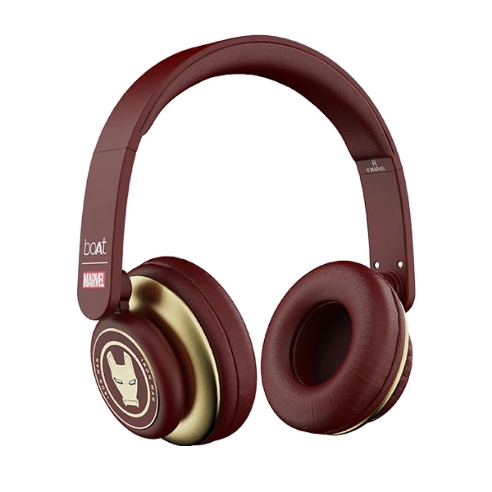 boAt Rockerz 450 RTL - Marvel Edition Bluetooth Headphone (Iron Man) with 40mm premium drivers, Easy Operational Controls (Stark Red)
boAt Rockerz 450 RTL - Marvel Edition Bluetooth Headphone (Iron Man) with 40mm premium drivers, Easy Operational Controls (Stark Red)