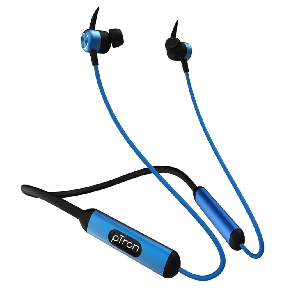 pTron Tangent Plus V2 Wireless Bluetooth In-Ear Headphone With 18Hrs Playtime & Deep Bass (Black & Blue)
pTron Tangent Plus V2 Wireless Bluetooth In-Ear Headphone With 18Hrs Playtime & Deep Bass (Black & Blue)