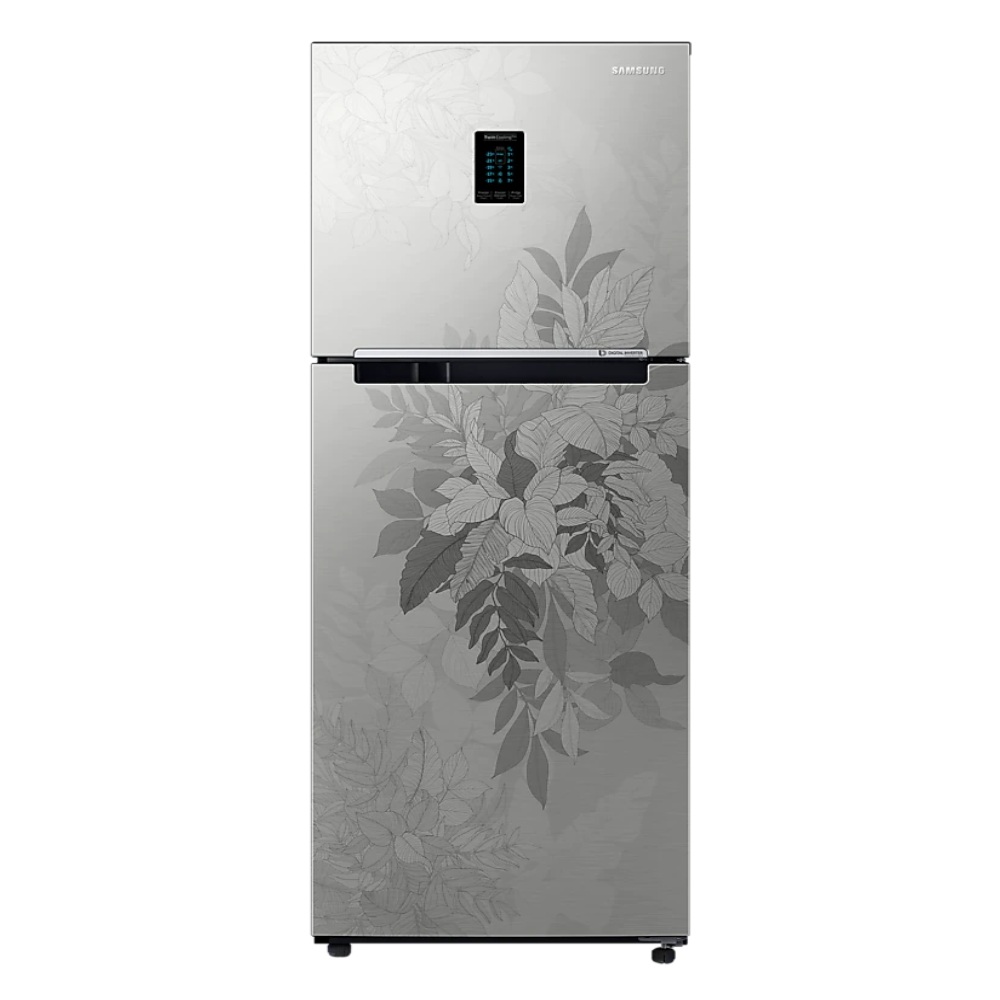 Samsung 324 Litres 3 Star Frost Free Double Door Refrigerator with Digital Inverter Technology, Convertible 5 in 1 (RT34B4513QB, Bouquet Silver)
Samsung 324 Litres 3 Star Frost Free Double Door Refrigerator with Digital Inverter Technology, Convertible 5 in 1 (RT34B4513QB, Bouquet Silver)