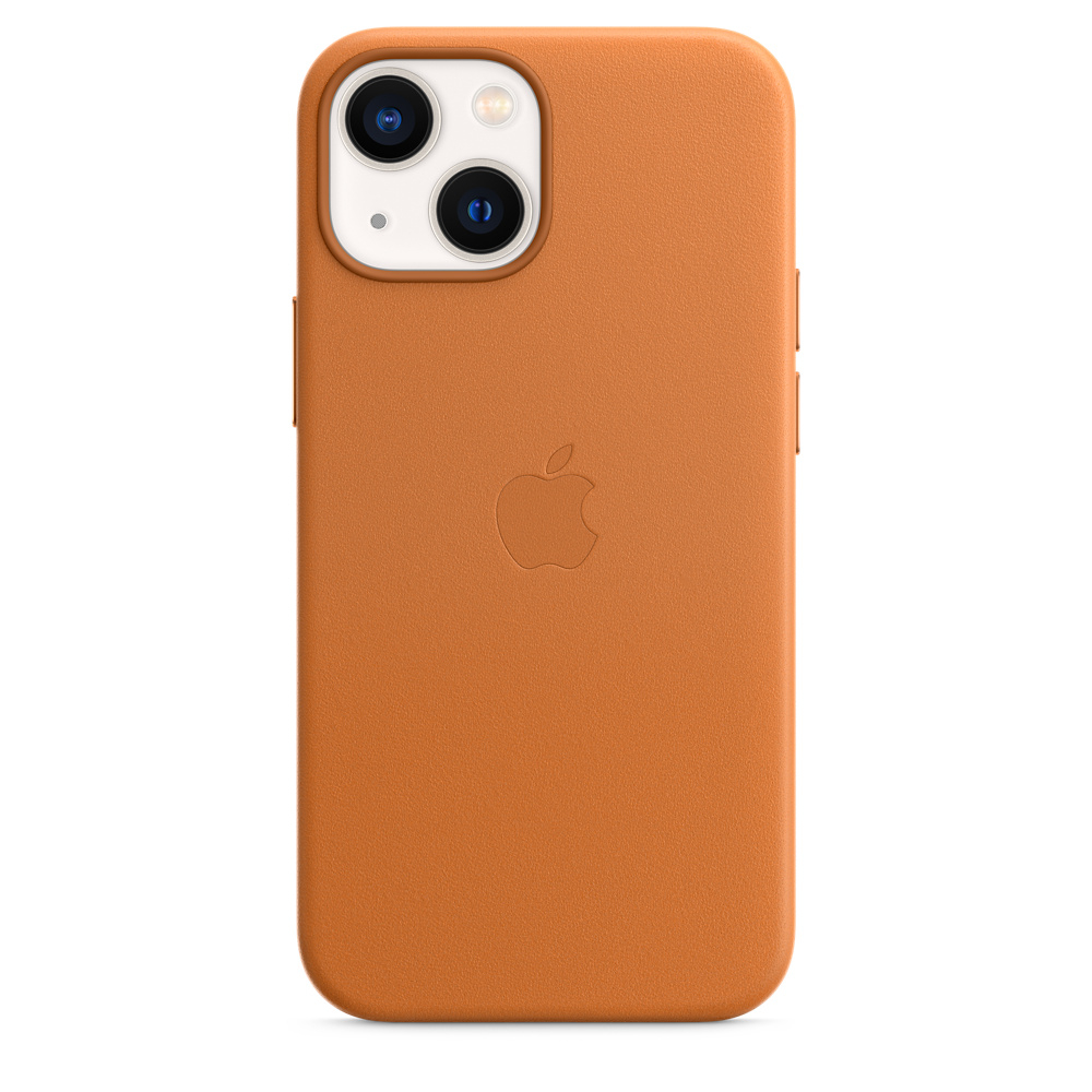Apple Leather Case With Magsafe Accesibility iPhone 13 Mini (Golden Brown)
Apple Leather Case With Magsafe Accesibility iPhone 13 Mini (Golden Brown)