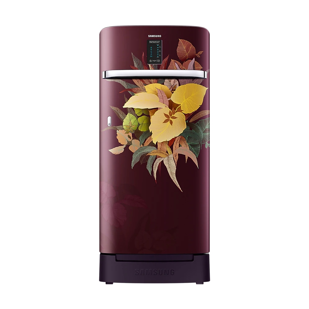 Samsung 198 Litres 3 Star Direct Cool Single Door Refrigerator with Digi-Touch Cool Display, Inverter Technology (RR21B2F2YVF, Tropical Purple)
Samsung 198 Litres 3 Star Direct Cool Single Door Refrigerator with Digi-Touch Cool Display, Inverter Technology (RR21B2F2YVF, Tropical Purple)