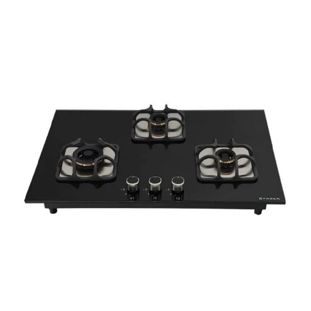 Faber Imperia Hob with 3 burner, Cast Iron Pan Support, Auto Electric Control, Toughened Black Glass Finish (Black, 783 BRB CI BK)
Faber Imperia Hob with 3 burner, Cast Iron Pan Support, Auto Electric Control, Toughened Black Glass Finish (Black, 783 BRB CI BK)