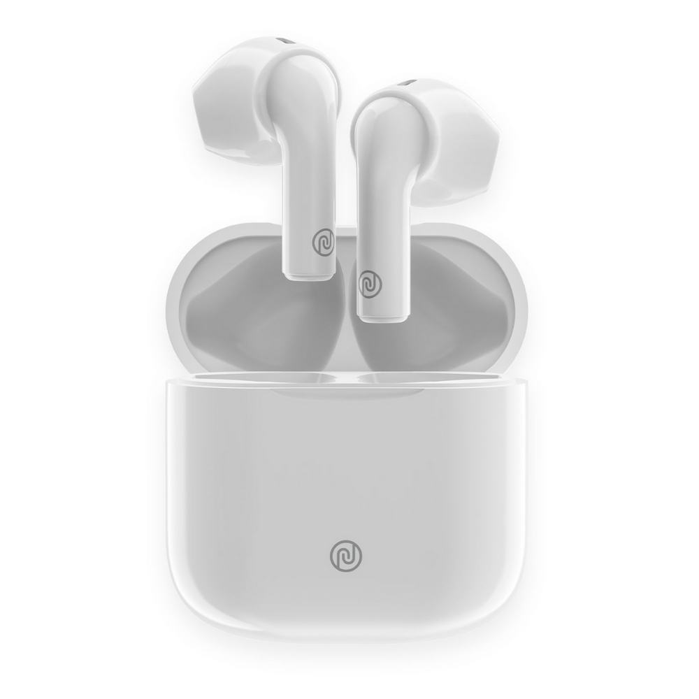 Noise TWS Buds Air Mini with Dedicated Individual Mics, IPX4, 14.2mm Driver, 15-Hour Playtime (Pearl White), Silver
Noise TWS Buds Air Mini with Dedicated Individual Mics, IPX4, 14.2mm Driver, 15-Hour Playtime (Pearl White), Silver