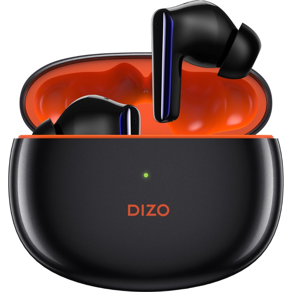 DIZO Buds Z Pro with Active Noise Cancellation Up To 25 dB, 88ms Super Low Latency, IPX4 Water Resistance (Orange Black)
DIZO Buds Z Pro with Active Noise Cancellation Up To 25 dB, 88ms Super Low Latency, IPX4 Water Resistance (Orange Black)