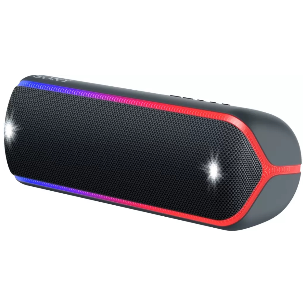 Sony SRS-XB32 Wireless Extra Bass Bluetooth Speaker with 24 Hours Battery Life, Party Chain, Party Light, Waterproof, Dustproof, Rustproof (Black)
Sony SRS-XB32 Wireless Extra Bass Bluetooth Speaker with 24 Hours Battery Life, Party Chain, Party Light, Waterproof, Dustproof, Rustproof (Black)