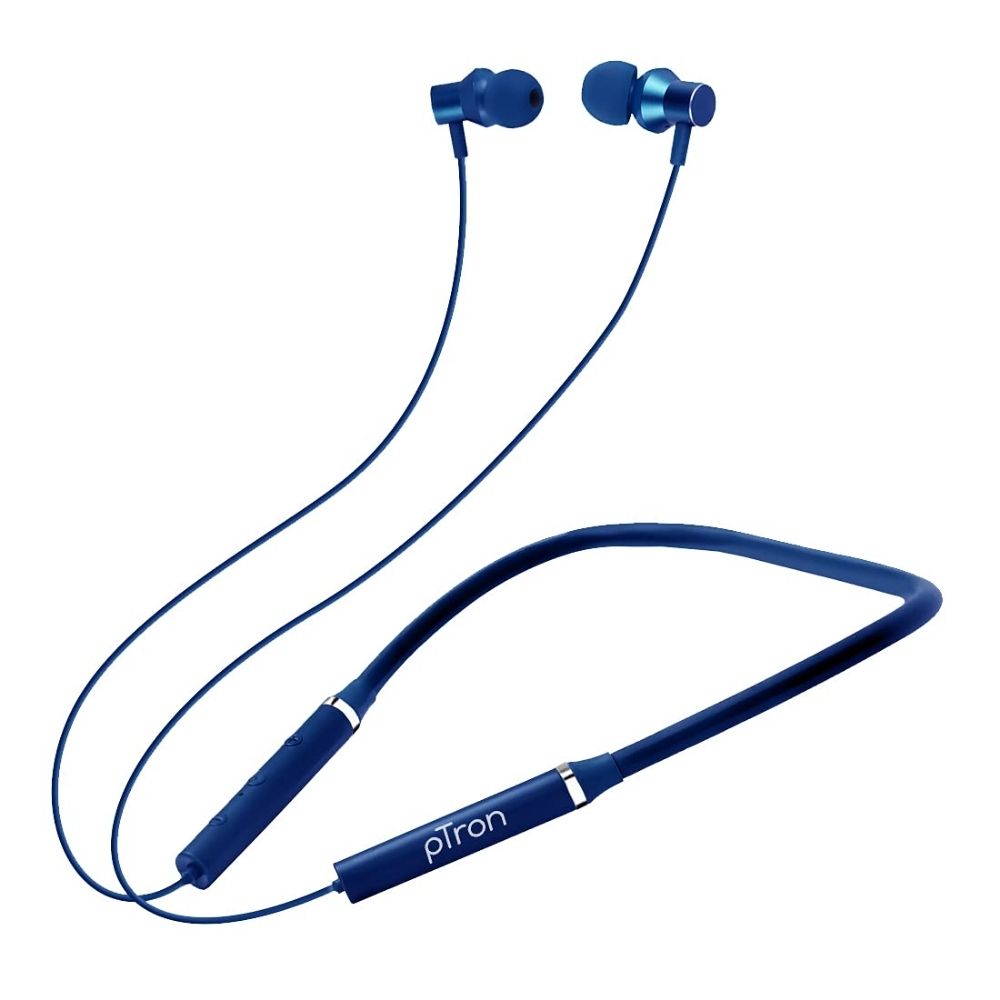 pTron Tangentbeat Wireless Bluetooth Neckband With Passive Noise Cancellation, 10 Hours Playback-time (Dark Blue)
pTron Tangentbeat Wireless Bluetooth Neckband With Passive Noise Cancellation, 10 Hours Playback-time (Dark Blue)