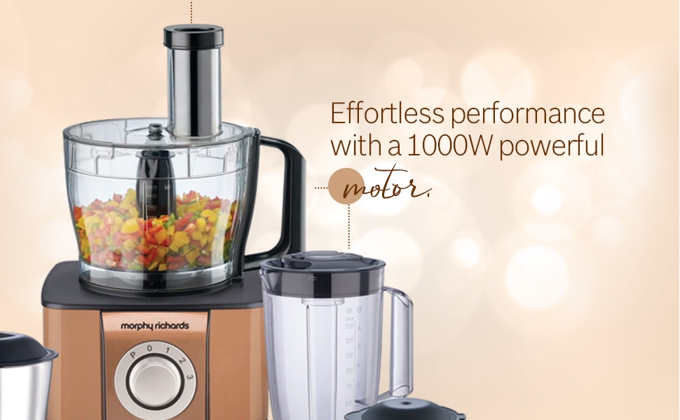 Morphy Richards Icon Superb Food Processor with Quadra Flow Technology
