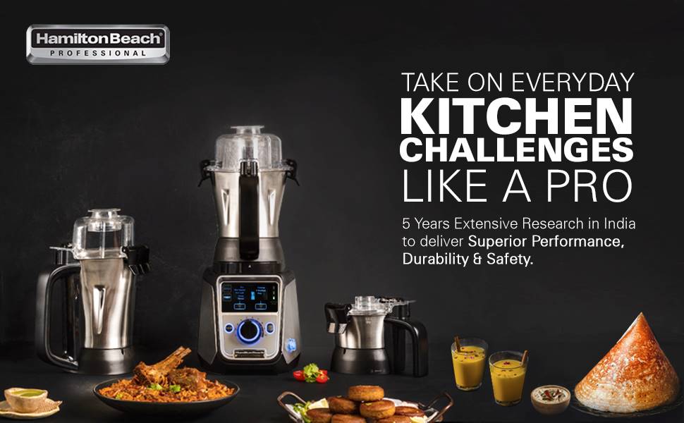 Hamilton Beach Professional Juicer Mixer Grinder with Unbreakable