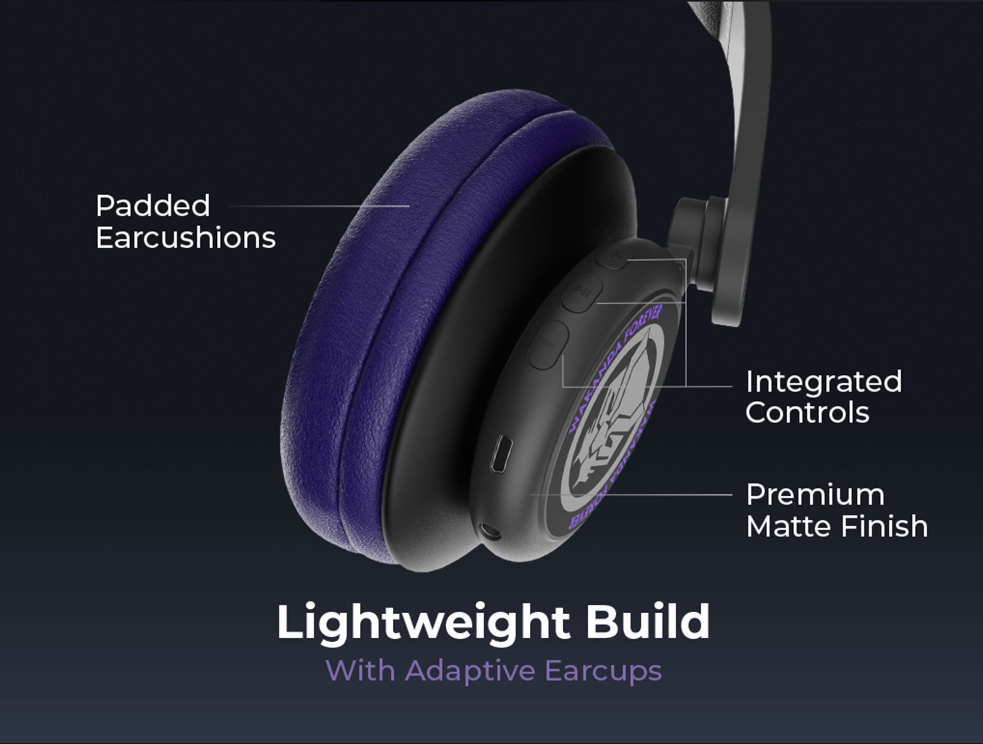 boAt Rockerz 450 RTL Marvel Edition Bluetooth Headphone (Black