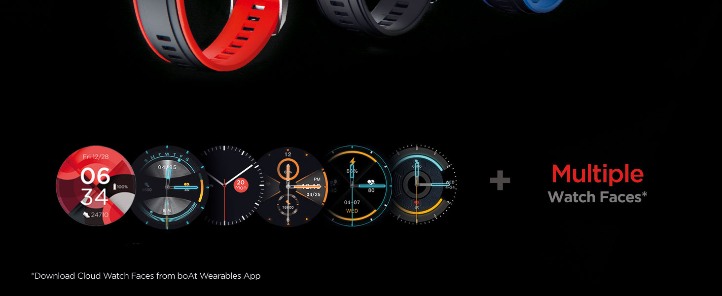 boAt Flash RTL Smart Watch with Camera & Music Control, IP68 Dust