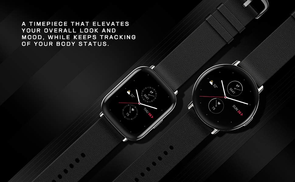 Amazfit Zepp E Square Smart Watch with 5 ATM Water Resistance, 7 Day ...