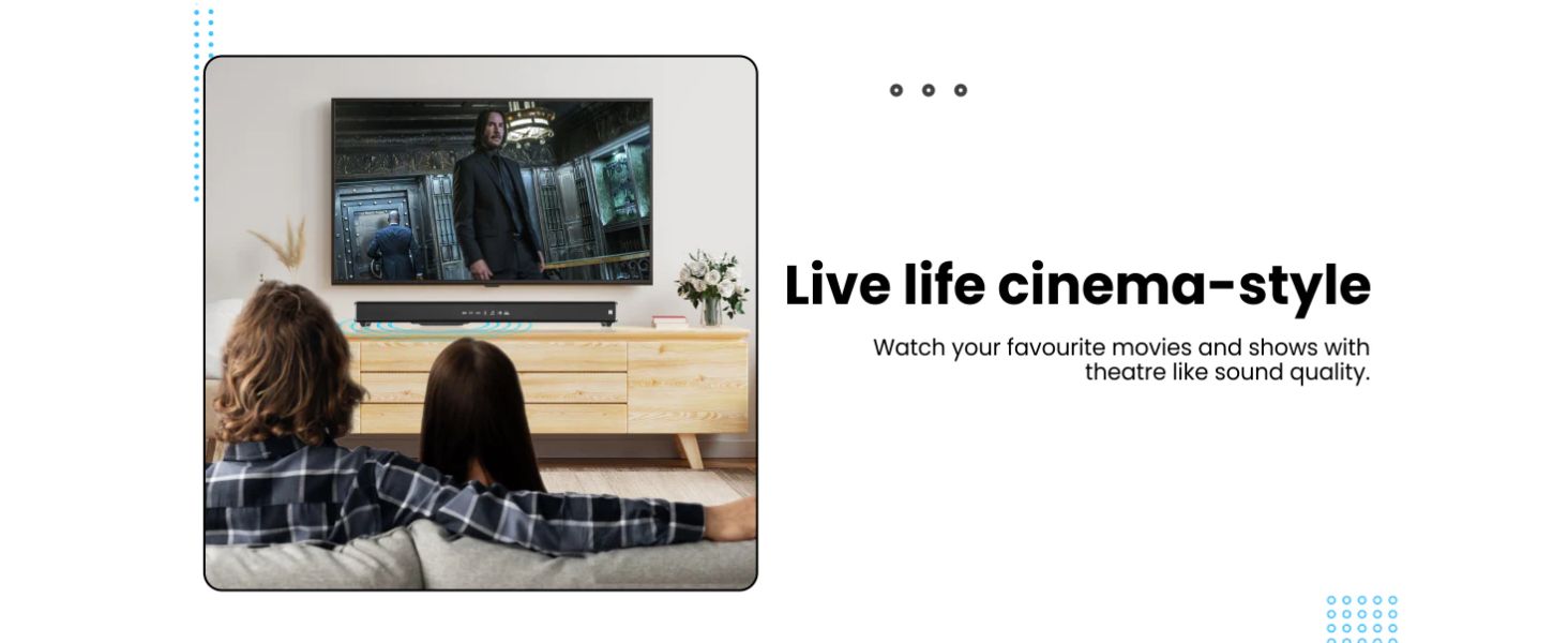 Portronics Sound Slick IV Wireless Soundbar Vijay Sales