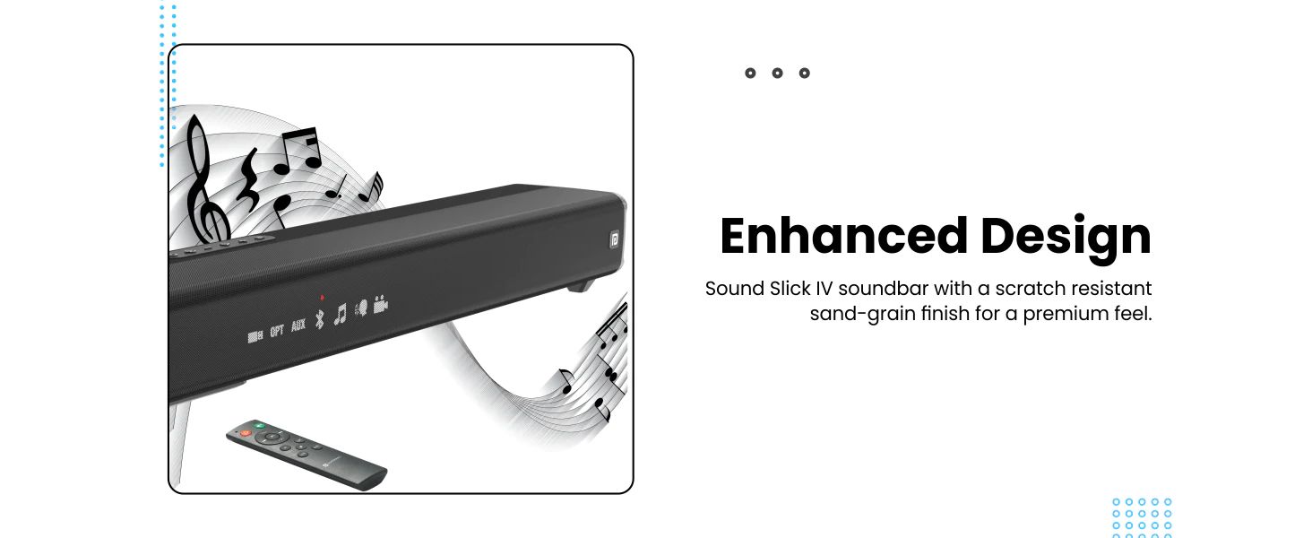 Portronics Sound Slick IV Wireless Soundbar Vijay Sales