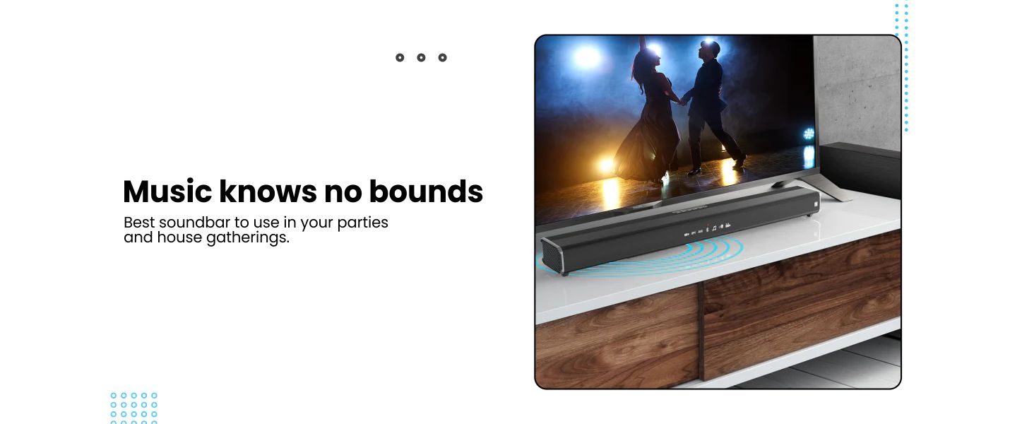 Portronics Sound Slick IV Wireless Soundbar Vijay Sales