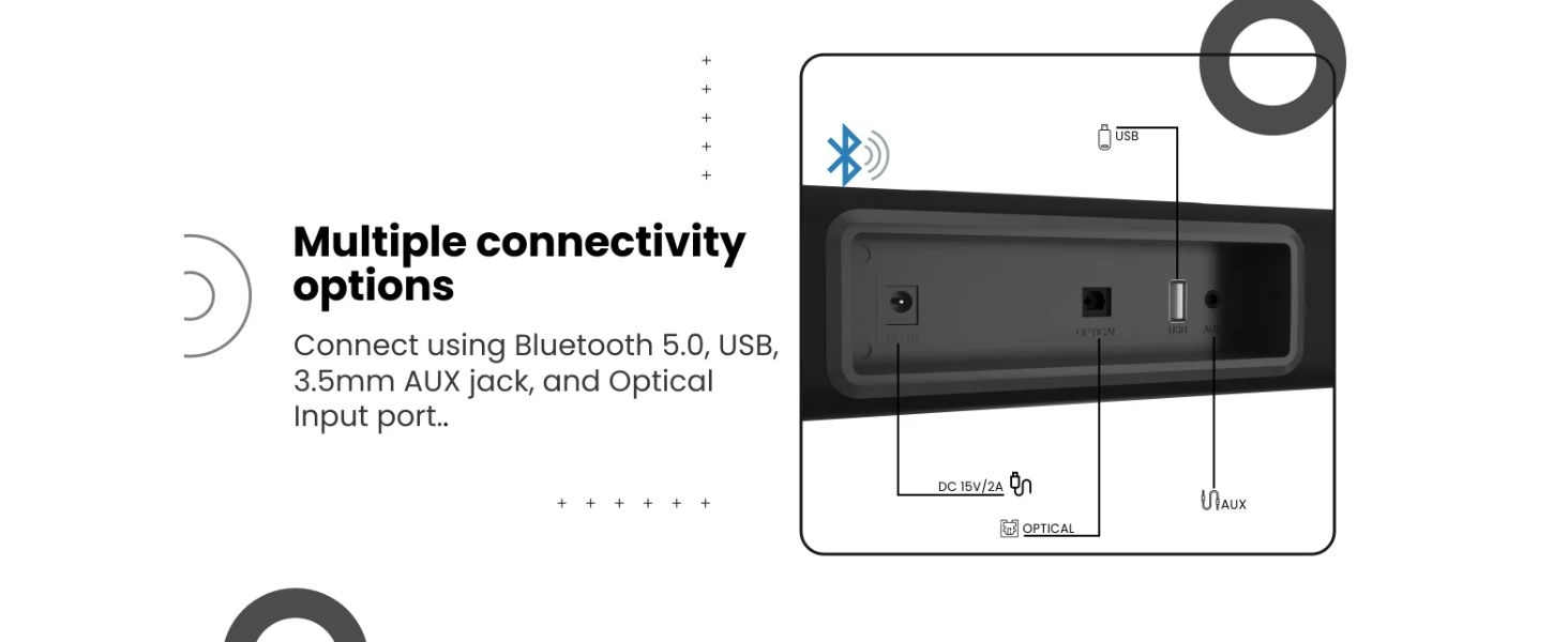 Portronics Sound Slick V Wireless Soundbar Vijay Sales