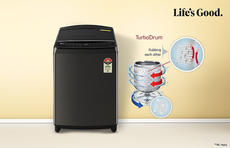 LG 11 Kg 5 Star Fully Automatic Top Load Washing Machine with TurboWash