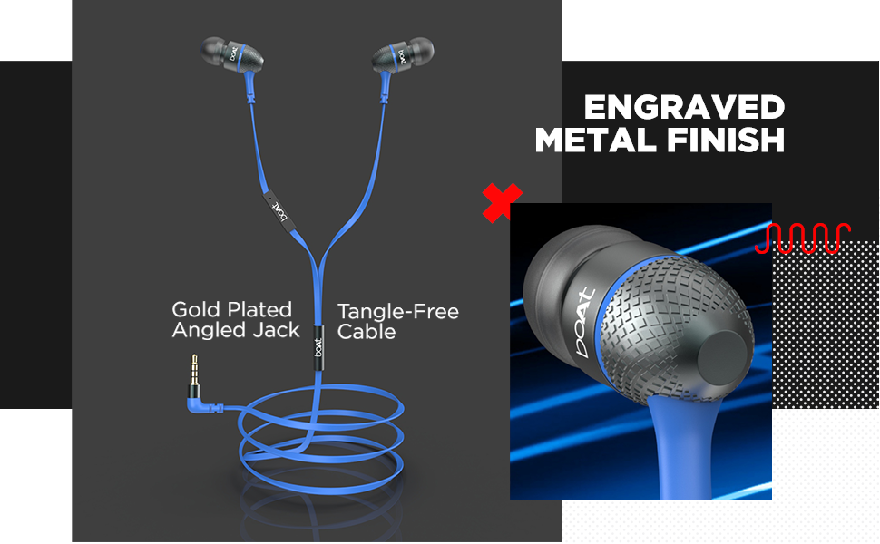 boAt BassHeads 228 inEar Wired Earphones with Super Extra Bass