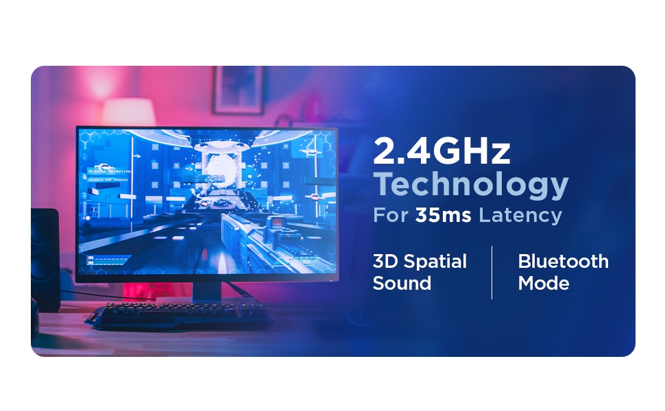 boAt Immortal 1300 RTL Bluetooth Gaming Headset Red Vijay Sales