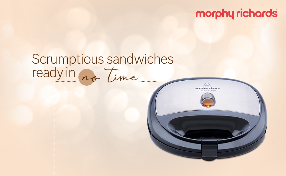 Morphy Richards SM3006 Toast & Grill Sandwich Maker with Anti Skid Feet