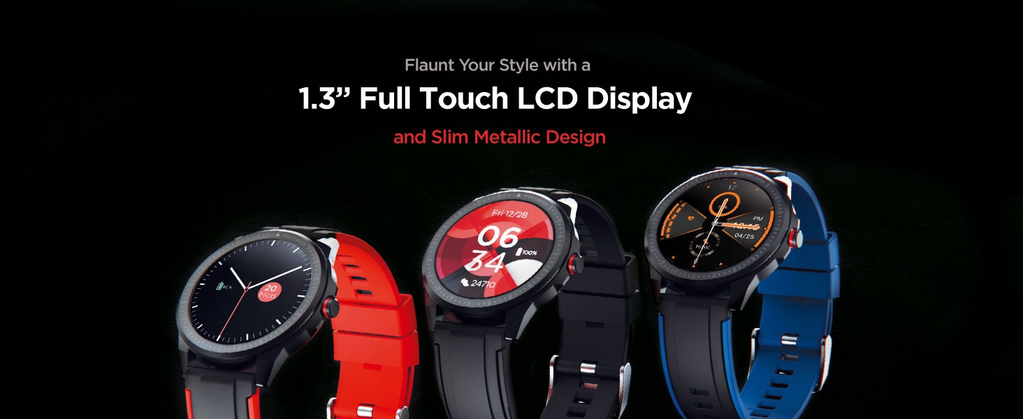 boAt Flash RTL Smart Watch with Camera & Music Control, IP68 Dust