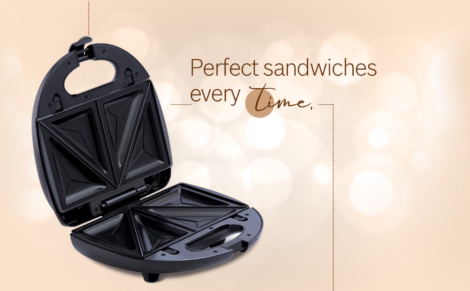 Morphy Richards Sandwich Toaster with Anti Skid Feet, 700 Watts