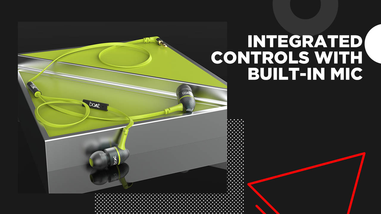 boAt BassHeads 228 inEar Wired Earphones with Super Extra Bass, Metallic Finish, TangleFree