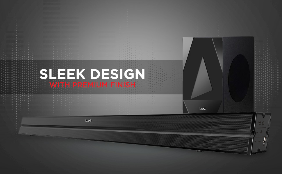 boAt Aavante Bar 1500 2.1 Channel Home Theatre Soundbar with 120W boAt Signature Sound, Wired