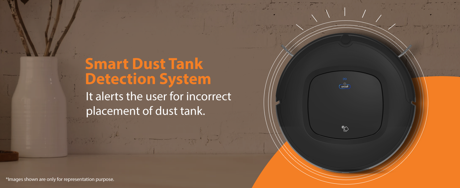 Eureka Forbes Robo VAC N MOP Robotic Vacuum Cleaner with Remote Control