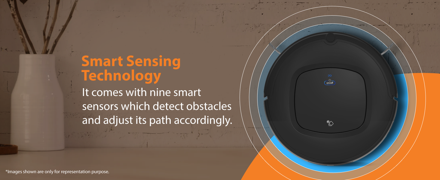 Eureka Forbes Robo VAC N MOP Robotic Vacuum Cleaner with Remote Control