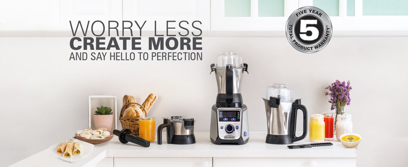 Hamilton Beach Professional Juicer Mixer Grinder with Unbreakable