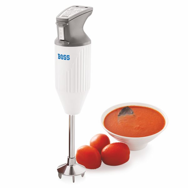 Boss Hand Blender with Two Speed Setting, 3 Stainless Steel Blades