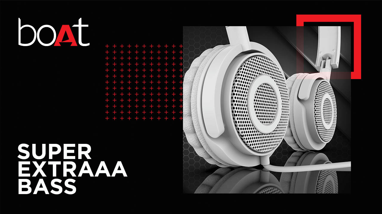 boAt Bassheads 910 Wired Headphone Carbon Black Vijay Sales