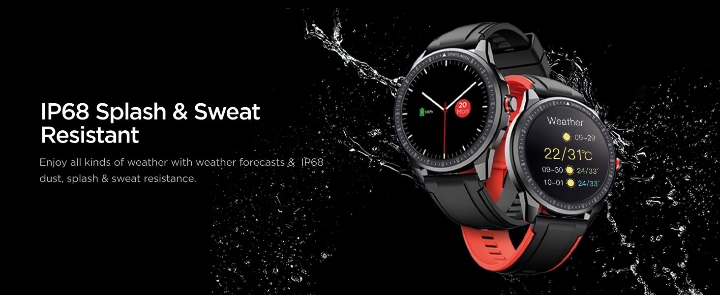 boAt Flash RTL Smart Watch with Camera & Music Control, IP68 Dust