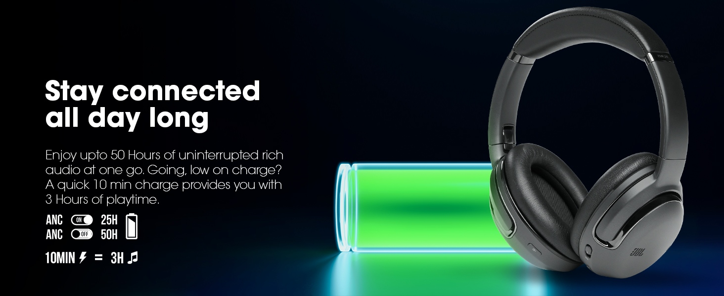 JBL Tour ONE Wireless Headphones with JBL Pro Sound, HiRes Audio