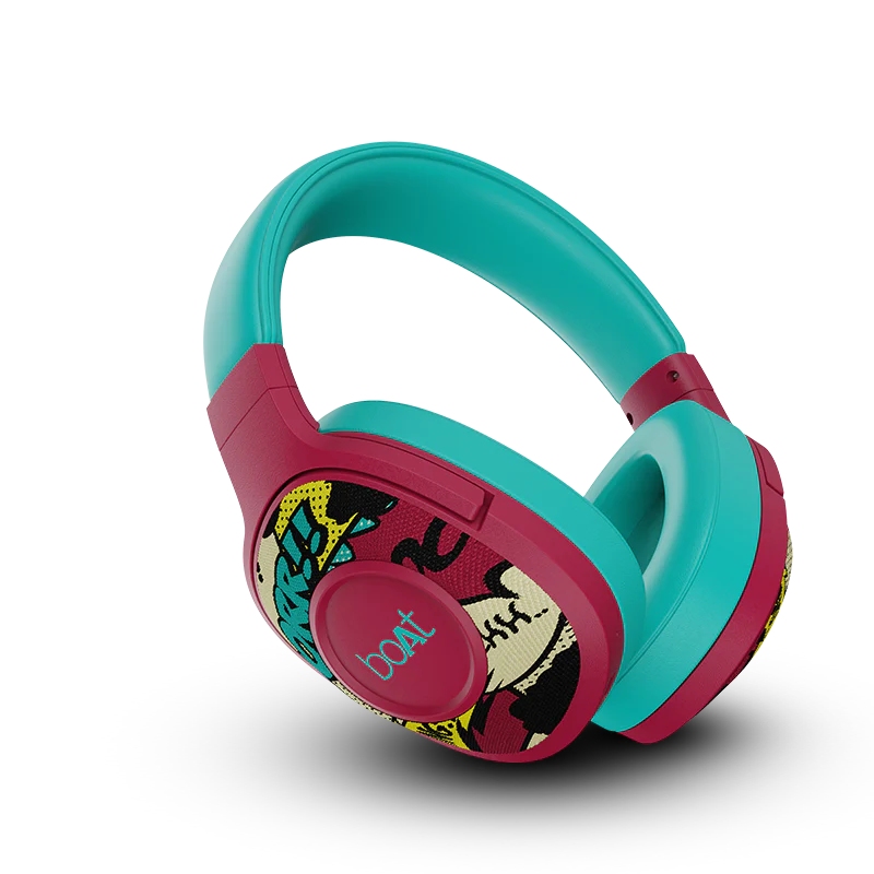 boAt Rockerz 558 Bluetooth Headphone Red Vijay Sales