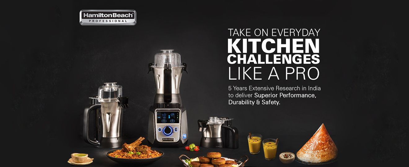 Hamilton Beach Professional Juicer Mixer Grinder with Unbreakable