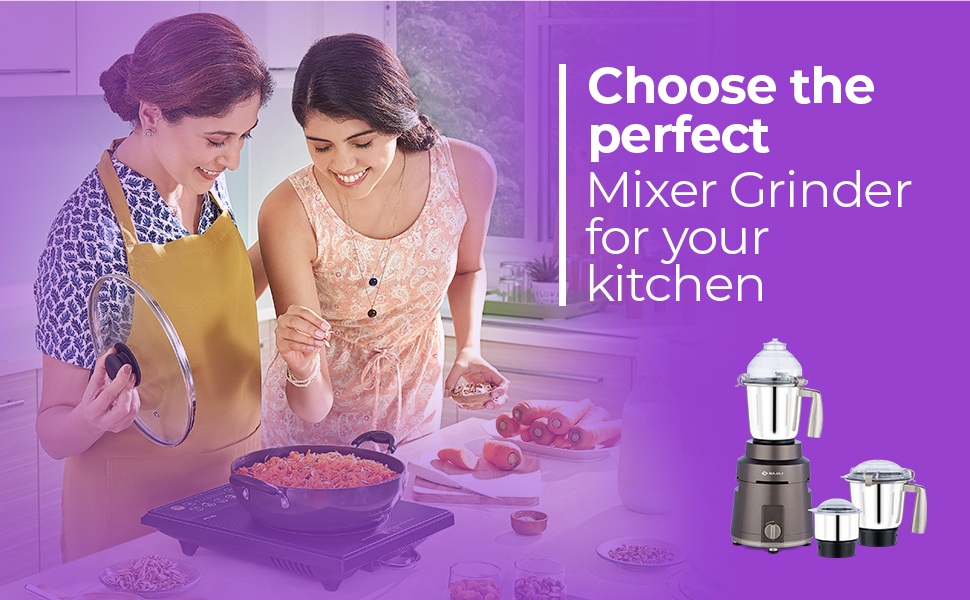 Bajaj Powerful Herculo Mixer Grinder with NutriPro Feature, 1000Watts