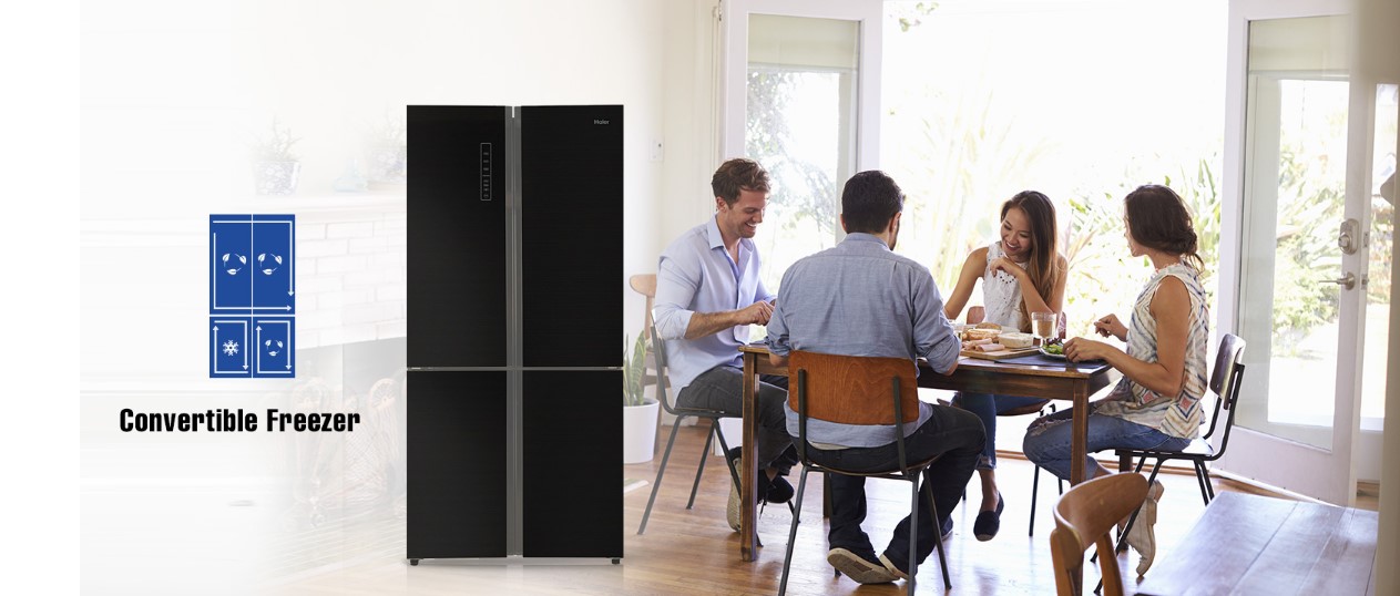 Haier 712 Litres Side By Side French Door Refrigerator Vijay Sales