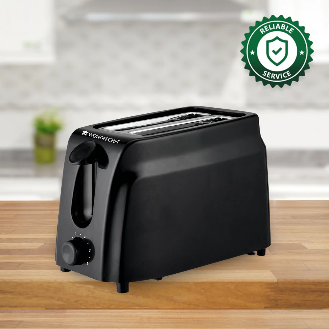 Wonderchef Acura Slice Toaster with 7 Browning Controls, Removable