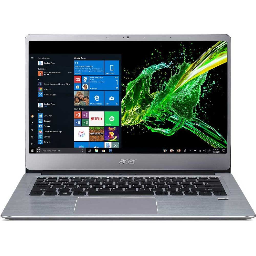 

Acer Swift 3 SF314 NXHEYSI004 Laptop (AMD 300U/4GB RAM/256 GB SSD/14 (35.56 cm)/Integrated Graphics/Pre Installed Microsoft Office/Win 10)