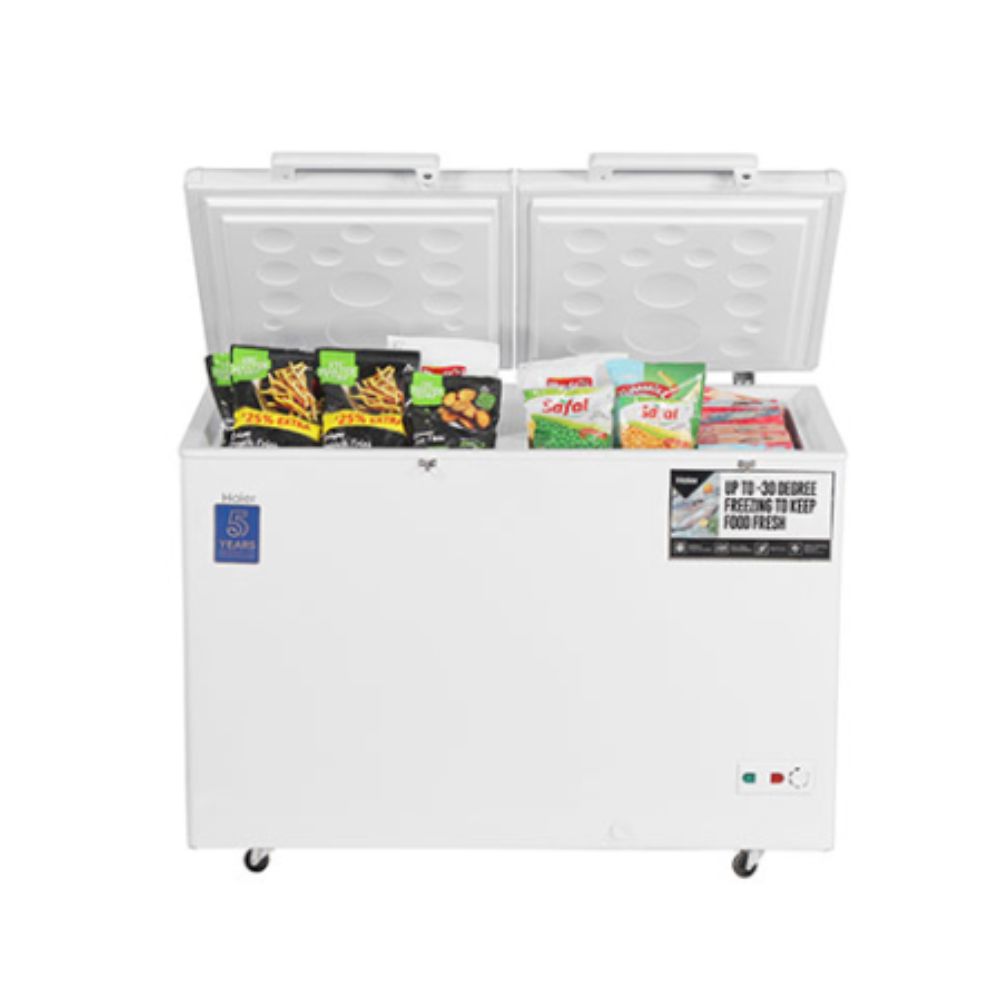 

Haier 400 Ltrs Deep Freezer (HCC400HCM, White)