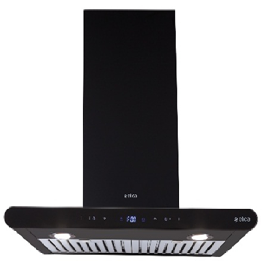 

Elica Ismart Galaxy Hood Chimney with Touch Control, Wall Mount, Baffle Filter, Round LED Lamp (Black, BF LTW 60 NERO)