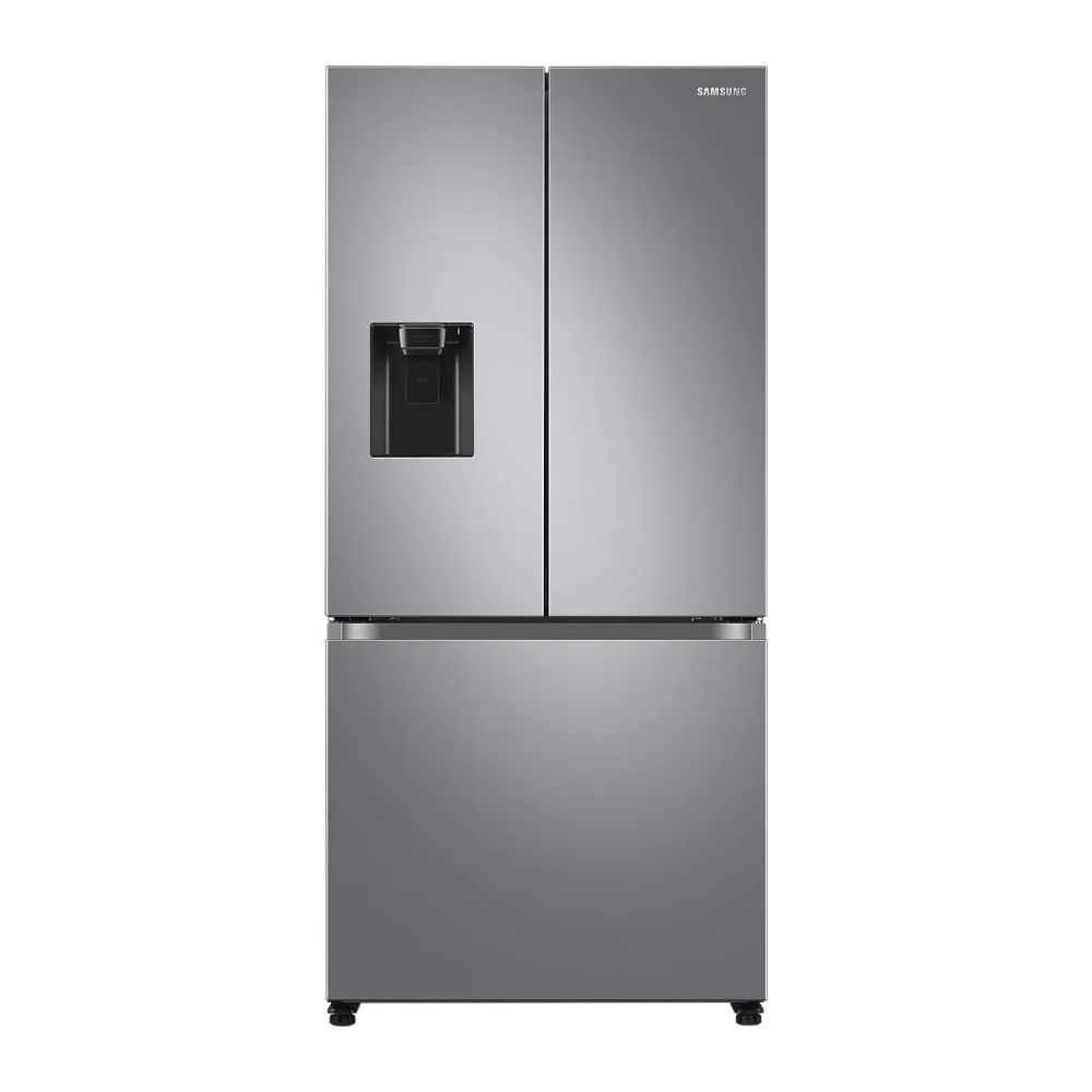 

Samsung 579 Litres Side By Side French Door Refrigerator with Twin Cooling Plus, Digital Inverter Technology (RF57A5232SL, Real Stainless)