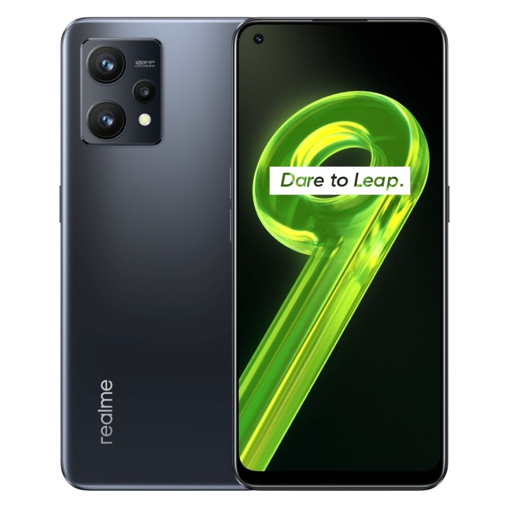 

realme 9 (6 GB RAM, 128 GB ROM, Meteor Black)