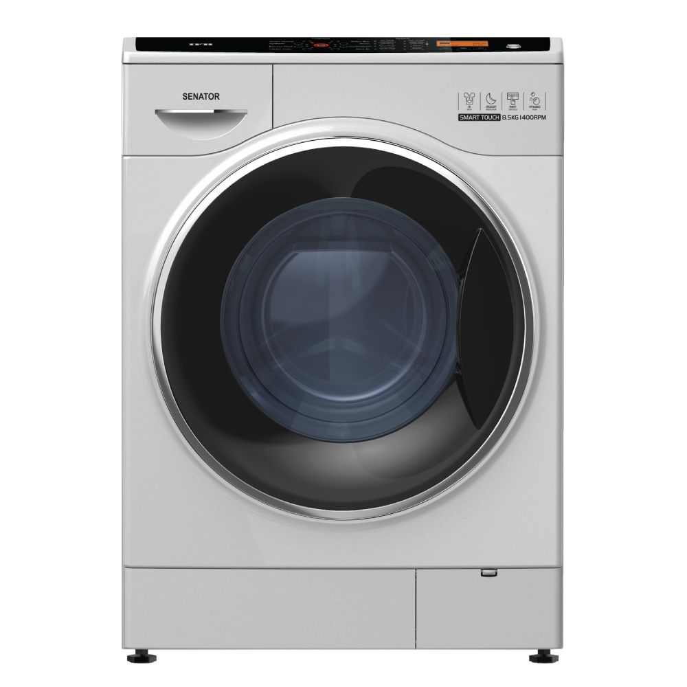 

IFB 8.5 Kg Fully Automatic Front Load Washing Machine (SENATORSMARTTOUCHSX8514, Silver)