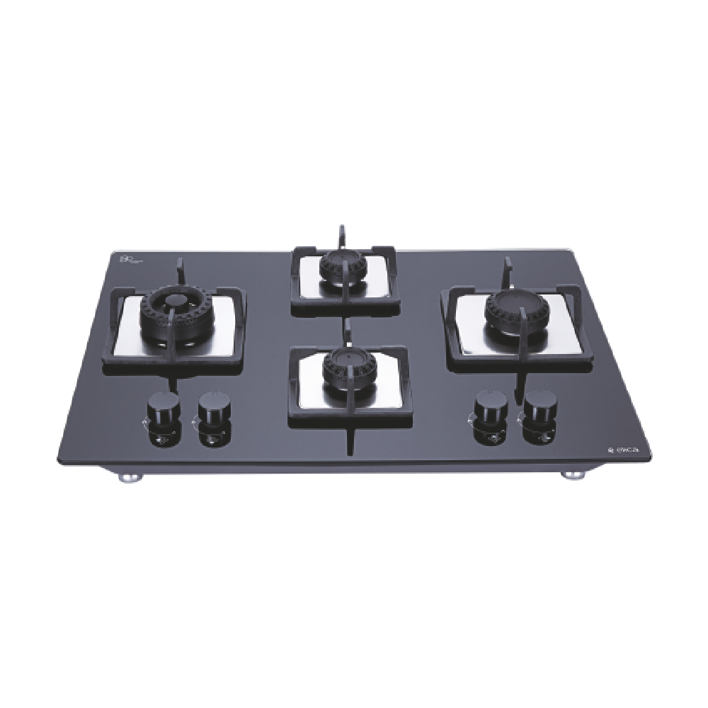 

Elica Built in Hob with Cast iron pan support, Brass Burner, Auto ignition, 4 Burners (Black, FLEXISWIRL4B70MTNX)
