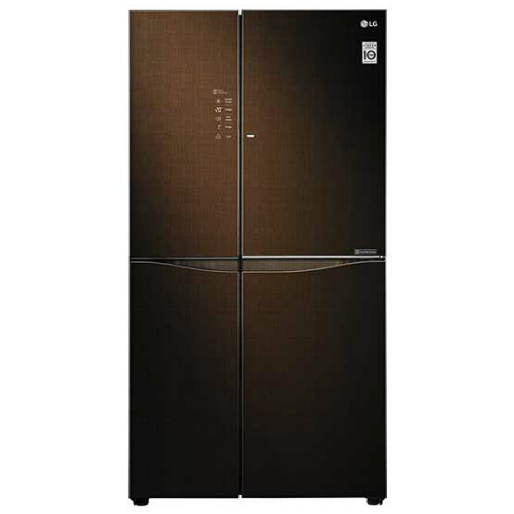 LG GCM247UGLN 679Ltr SideBySide Refrigerator (Linen Brown) Price in