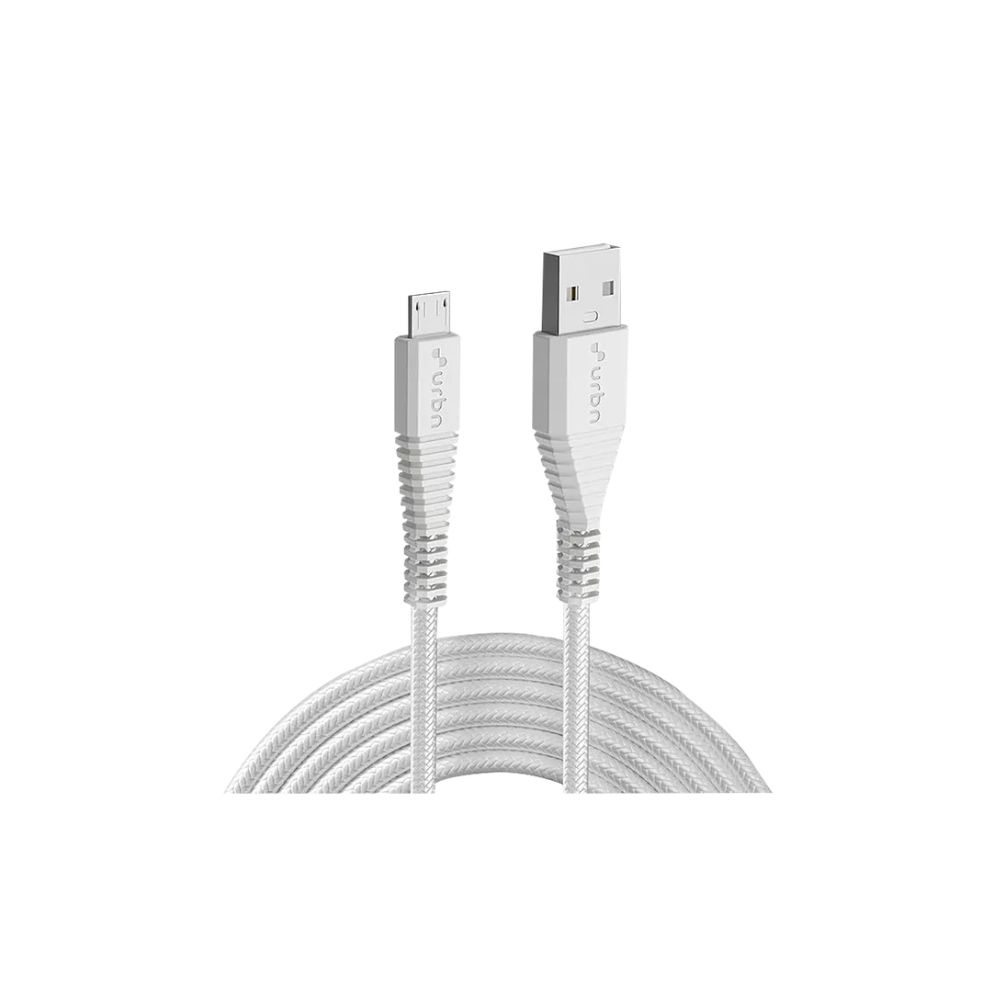 URBN 1.5 meter Type C to Type B Cable with 480 Mbps Transmission Speed, White (UPC205_WH)