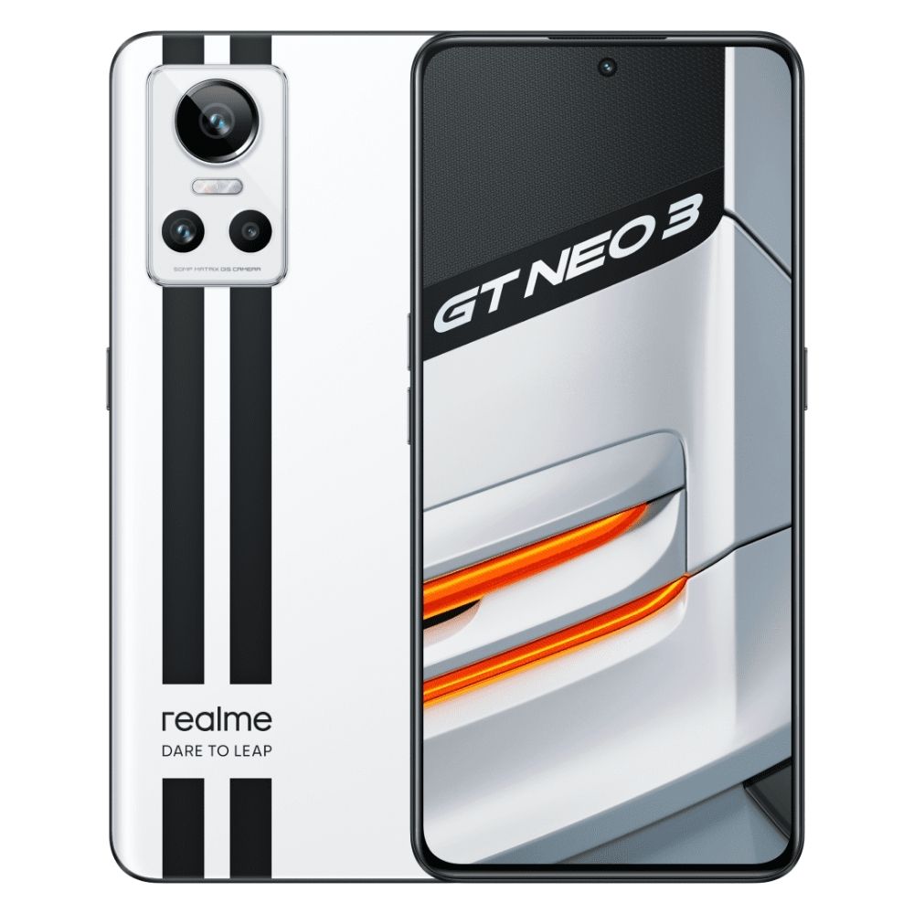 

realme GT NEO 3 (12 GB RAM, 256 GB ROM, Sprint White)